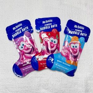 NEW Mr. Bubble Powder Bubble Bath Christmas Edition